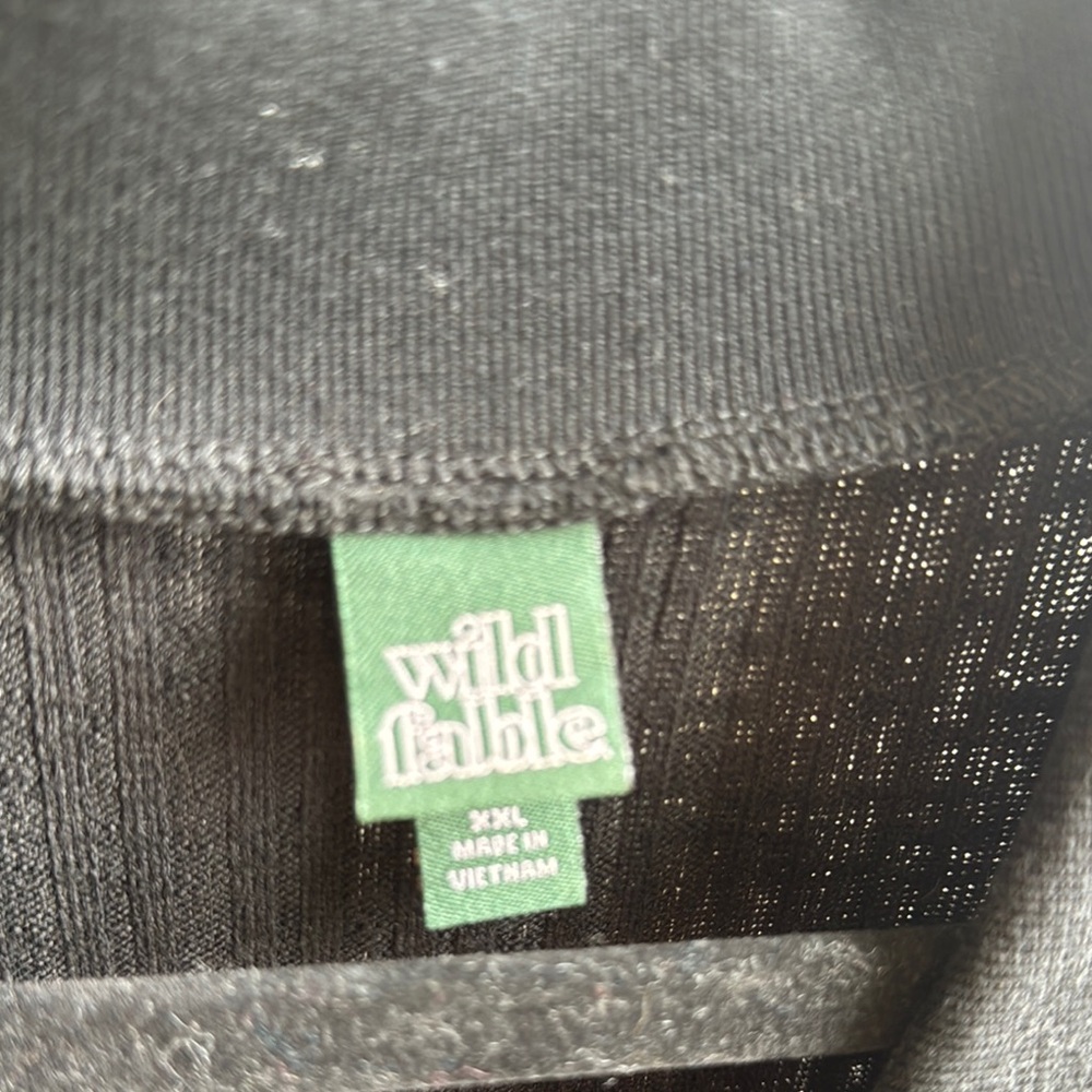 Black Ribbed Button-Down Dress! 🖤🖤🖤 - Picture 2 of 9